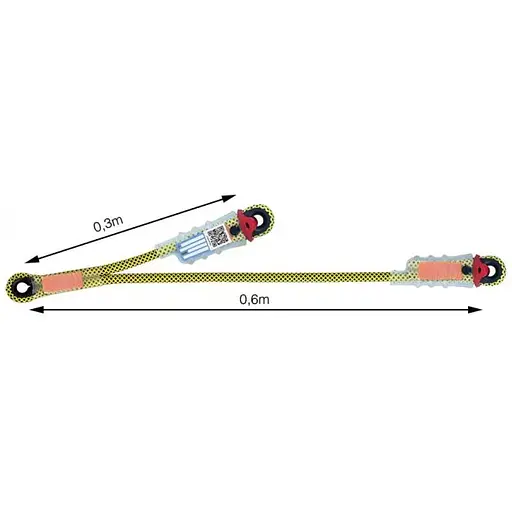 Самостраховка Beal Dynapro V 30-60 см (1046-BLDPV) - фото 2