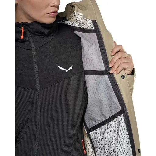 Куртка Salewa Puez PTX Hyb Jacket W XS Бежевый (1054-013.012.0973) - фото 5