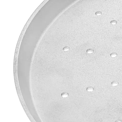Форма перфорована для випікання піци з литого алюмінію Ø 27 см, Полімет Сірий 85645 - фото 7