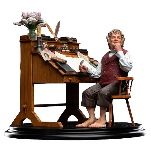 Статуэтка Lord of Rings Bilbo Baggins At His Desk Statue 1/6 scale - фото 5