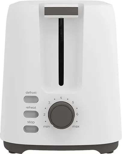 Тостер AIWA ASATAN ABT-700 750Вт 2 відділення мех. управління розморожування підігрів булочок білий - фото 2