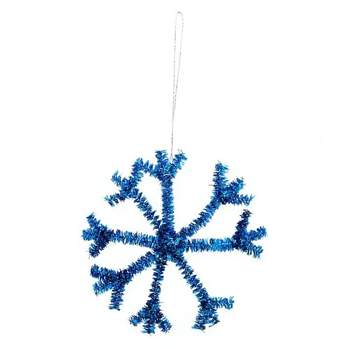 Снежинка шеннил 10 см - фото 1