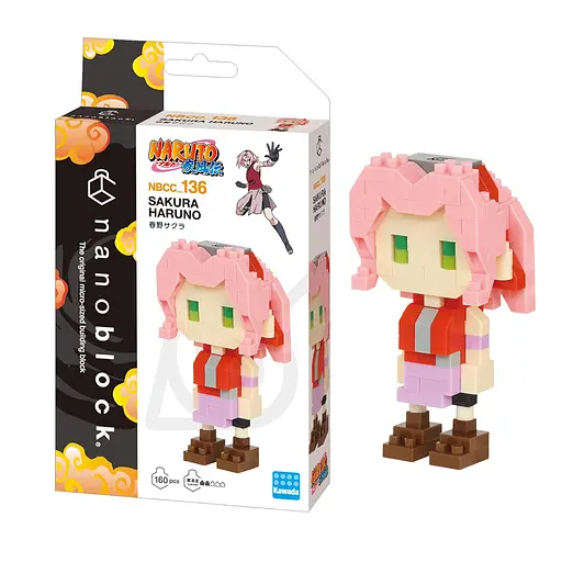 Конструктор Nanoblock Сакура Харуно 160 элементов (124134) - фото 4