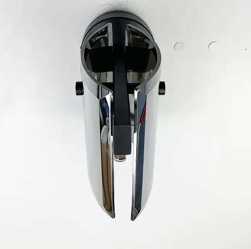 Бра в чорному каркасі та з чорними пластинами Line.F H 69B/1W BK+GR - фото 4