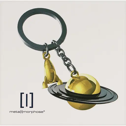 Брелок Metalmorphose Saturn & Rocket (8000020378273) - фото 3