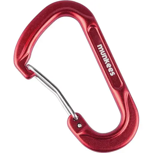 Брелок-карабін Munkees 3274 Forged Red (1012-3274-RD)