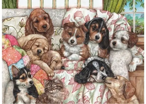 Пазл Anatolian Цуценята 1000 ел. (3162) - фото 2