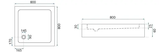 Душевая кабина Rea Punto 80x80 REA-K0863, Хром, Универсальная, прозрачная - фото 8