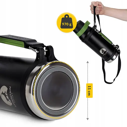 Термос Mountain Goat 2 л Black (P-5905973403832) - фото 7