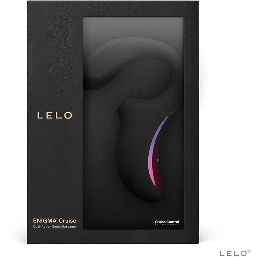 Клиторально-вагинальный звуковой стимулятор Lelo Enigma Cruise Black - фото 10