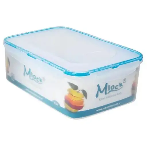 Контейнер пластиковый пищевой Motek с крышкой Mlock 5,0 л (ML-172) - фото 1