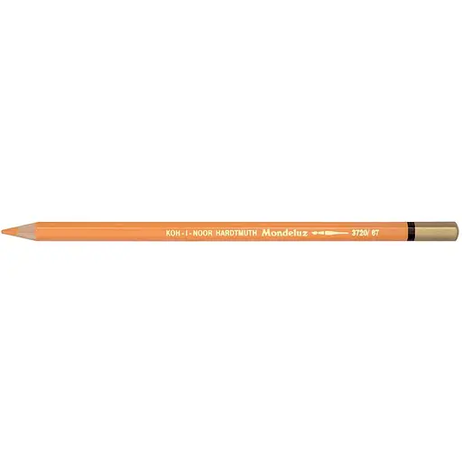Олівець акварельний Koh-i-Noor Mondeluz yellowish orange жовто-оранжевий (3720/67)