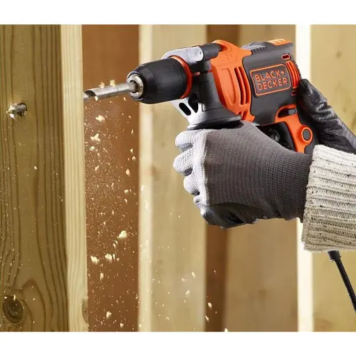 Дриль ударна Black+Decker BEH710K (119540) - фото 6