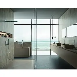 Смеситель для раковины высокий Paffoni Tango с донным клапаном chrome TA085CR, Хром - фото 2