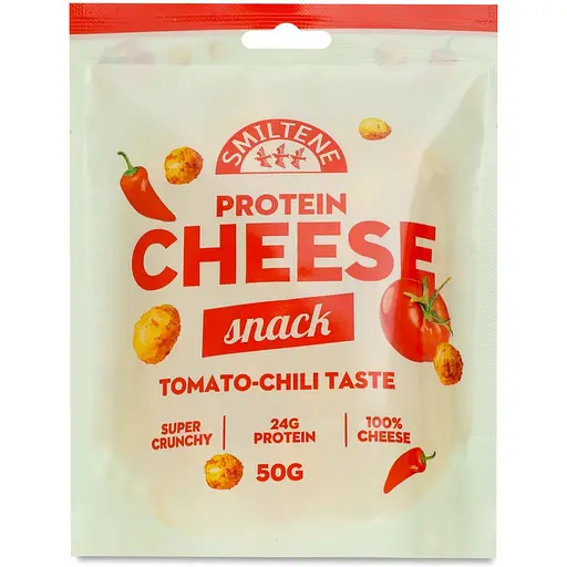 Снеки Smiltene творожные со вкусом томат и сладкое чили 50 г