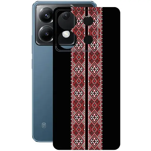 Захисна плівка StatusSKIN для Xiaomi Poco X6 Корпус Вініл Вишиванка 3 - фото 1