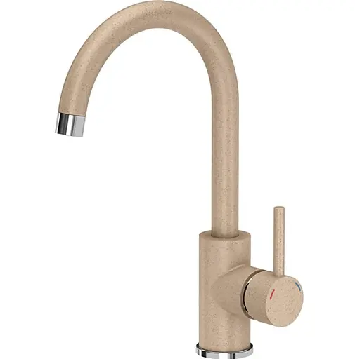 Кухонна мийка гранітна Rea Nils набір 5в1 beige ZLE-00102 - фото 7