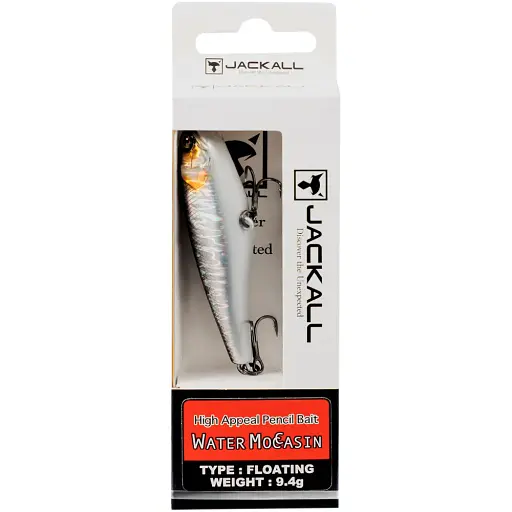 Воблер Jackall Water Moccasin 75mm 9.4g HL Silver & Black - фото 2