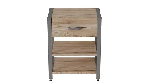 Тумба універсальна Вів'єн 1/2 50x41x40 сірий ДСП Дуб Сан-Марино 16мм FRD-104134 - фото 3