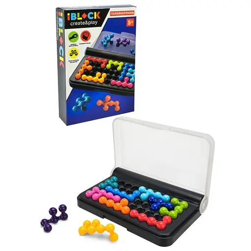 Головоломка серии "Create and Play" PL-724-112 развитие логики 120 вариантов сборки