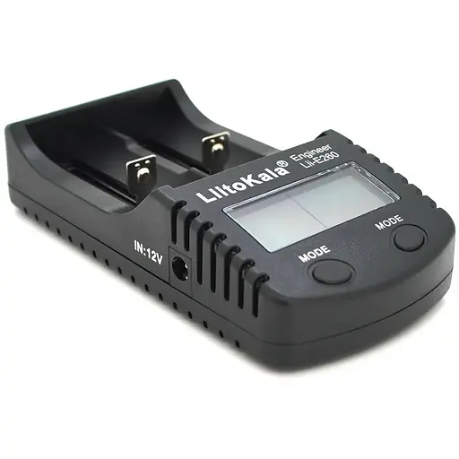 ЗУ универсальное Liitokala Lii-260, 2 канала, LCD дисплей, поддерживает Li-ion, Ni-MH и Ni-Cd AA(R6), ААA(R03), AAAA, С(R14)
