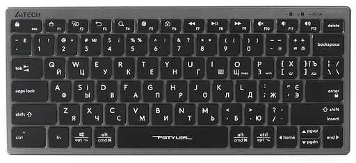 Клавіатура A4Tech FX61 USB Grey (FX61 USB Grey) - фото 1