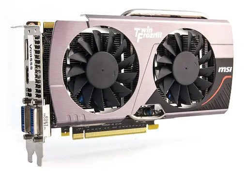 Видеокарта MSI GTX 660 2Gb (N660 TF 2GD5/OC) (GDDR5, 192 bit, PCI-E 3.0 x16) Б/у - фото 1