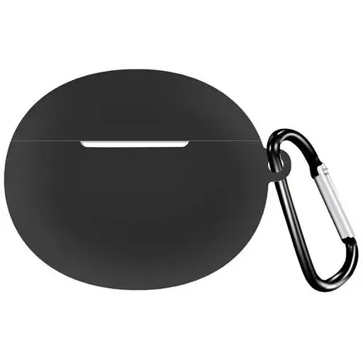 Чехол-накладка DK Silicone Candy Friendly с карабином для Xiaomi Redmi Buds 4 Active (BHR8000GL) (black)