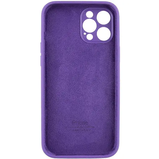 Чехол Epik Silicone Case Full Camera Protective AA для Apple iPhone 15 Pro 6.1 Фиолетовый/Amethyst - фото 4
