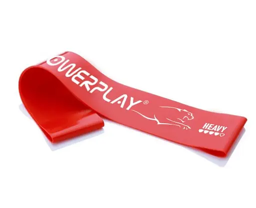 Гумки для фітнесу PowerPlay 4113 Mini Power Band Set набір із 3 шт. (опір від 10-20 кг) (PP_4113_3in_B/R/B) - фото 4