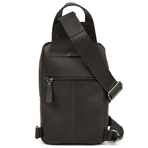 Мужской нагрудная сумка слинг рюкзак на одно плечо LIMARY 29х16х8 см sum0028202 - фото 2