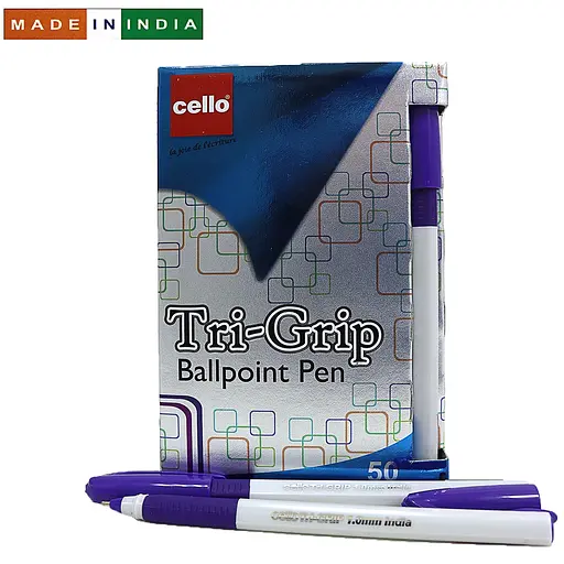 Набор ручек, фиолетовая, 50 шт., TrigripVL