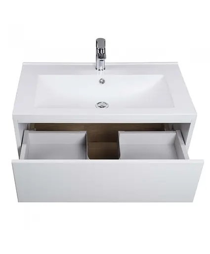 Тумба Мойдодир Bravo 80-A з умивальником Cosmopolitan 80 Білий - фото 6