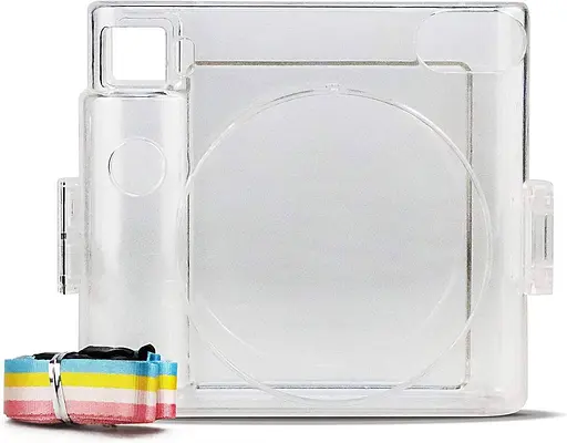 Подарочный набор фотоаппарат Fujifilm Instax Square SQ1, Фотобумага 20 шт, Прозрачный чехол, Фотоальбом 80 - фото 5