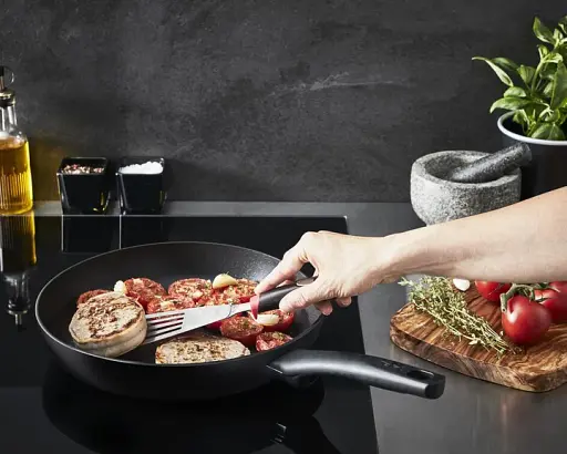 Сковорода Tefal Hard Titanium On 28 см (G2880632), с трехслойным титановым антипригарным покрытием Titanium 3Х - фото 9