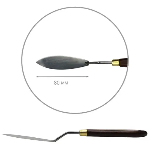 Мастихін Rosa Gallery Classic №27 довжина 8 см рибка - фото 1