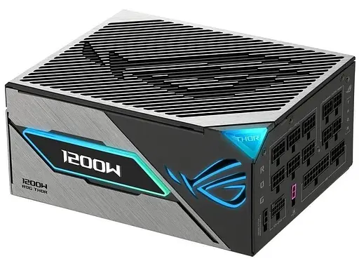 Блок живлення ASUS ROG THOR 1200W 80+ Platinum (ROG-THOR-1200P3-GAMING) (90YE00V2-B0NA00) - фото 1