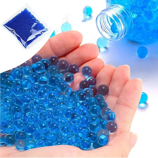 Гідрогелеві кульки (орбізи) 8000 шт. упаковка Blue - фото 3
