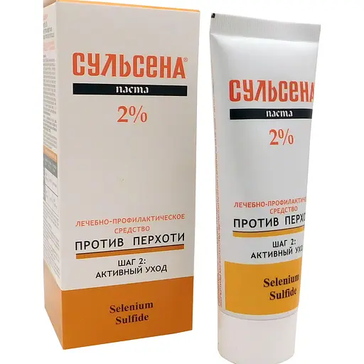 Паста Сульсена против перхоти 2% (75 мл) 82705 - фото 5