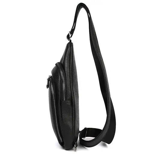 Мужской кожаный рюкзак слинг LIMARY 30х16.5х5 см sum0028216 - фото 6