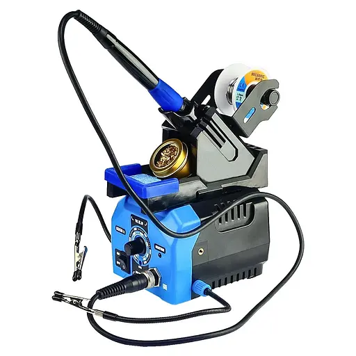 Паяльная станция WEP 936A-II, паяльник, держатели плат и припоя, 120W, 200-480 гр C - фото 2