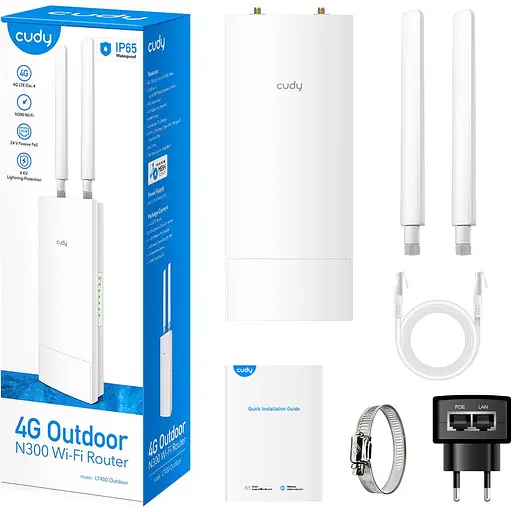 Бездротовий маршрутизатор (роутер) Cudy LT400 Outdoor 4G [121810] - фото 5
