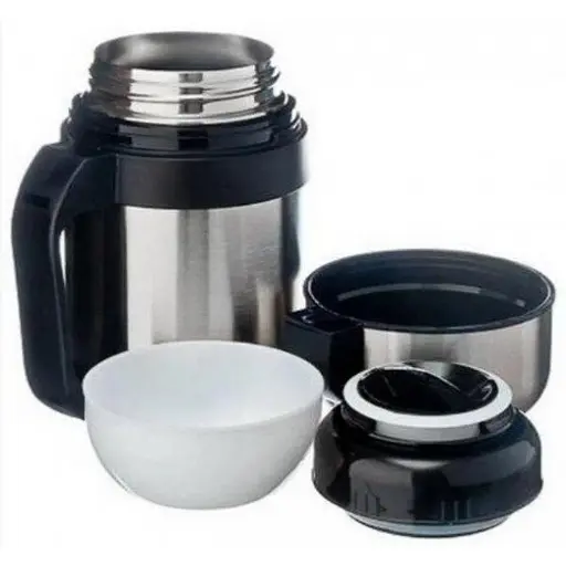 Термос харчовий Edenberg вакуумний з нержавіючої сталі 800 мл стальний (EB-3506) - фото 2