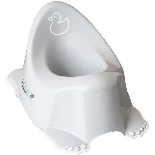 Горщик дитячий Tega Baby антиковзкий Duck light gray - фото 1