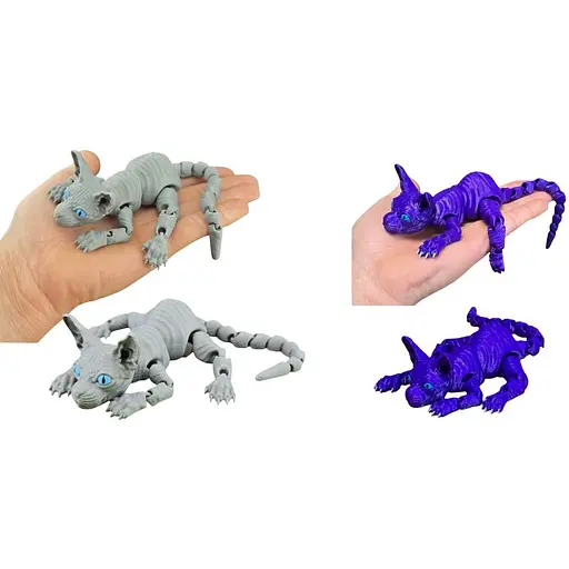 3D Игрушка Кот Сфинкс, 20 см, подвижный