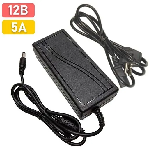 Блок питания для камер видеонаблюдения OEM 12 вольт 5 Ампер 60W PLC-60-12 - фото 2