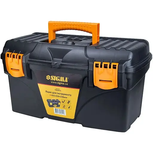 Ящик для инструмента Sigma 432×250×238мм 7403911 - фото 1