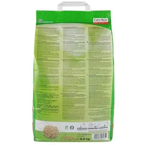 Наполнитель Cat’s Best Original для кошачьего туалета деревянный 20 л/8.6 кг - фото 5