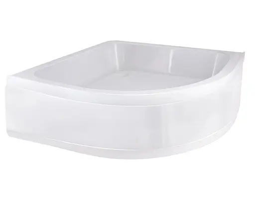 Набор Lidz Душевая кабина Latwa SC90x90.SAT.MID.FR полукруглая, стекло Frost 4 мм + Душевой поддон Kapielka ST90x90x26, с панелью - фото 11