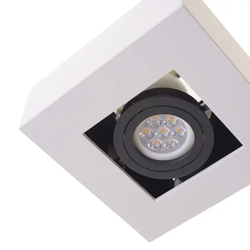 Підсвічування тубус Brille AL-728/1 GU10 WH IP20 MR16 26-850 - фото 4